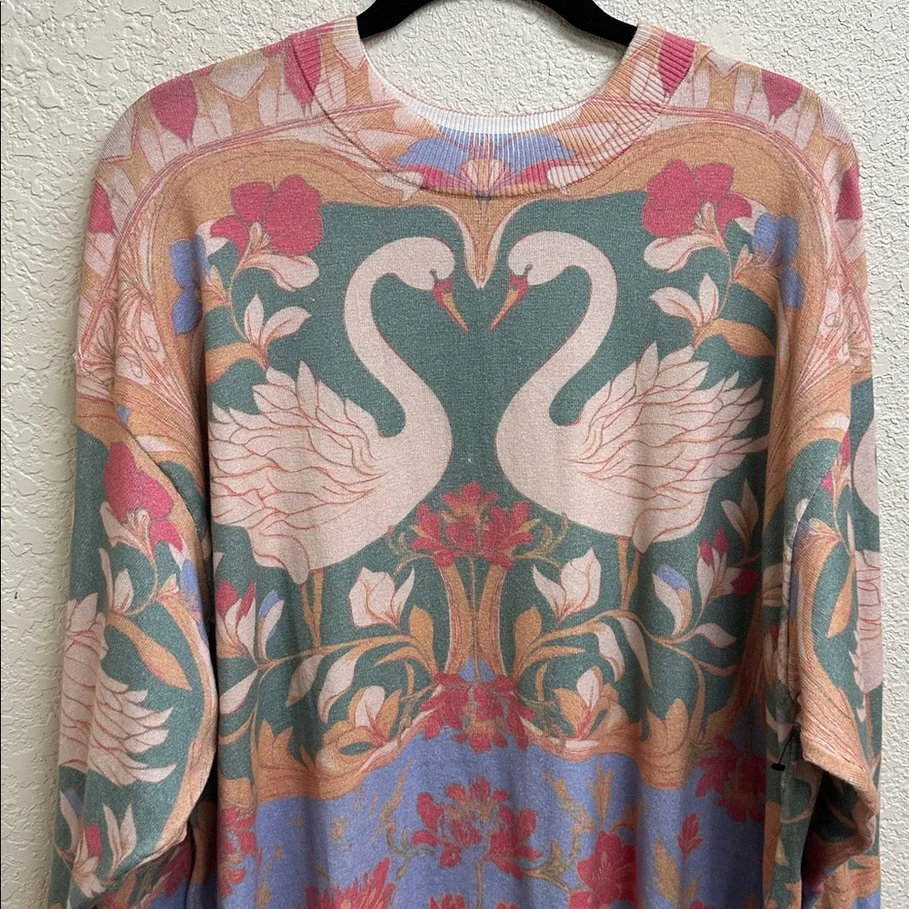 NWOT We The Free Nouvelle OversizedSweater-Multi Combo RARE - Picture 4 of 11